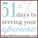 31 Days to Serving Your Spouse