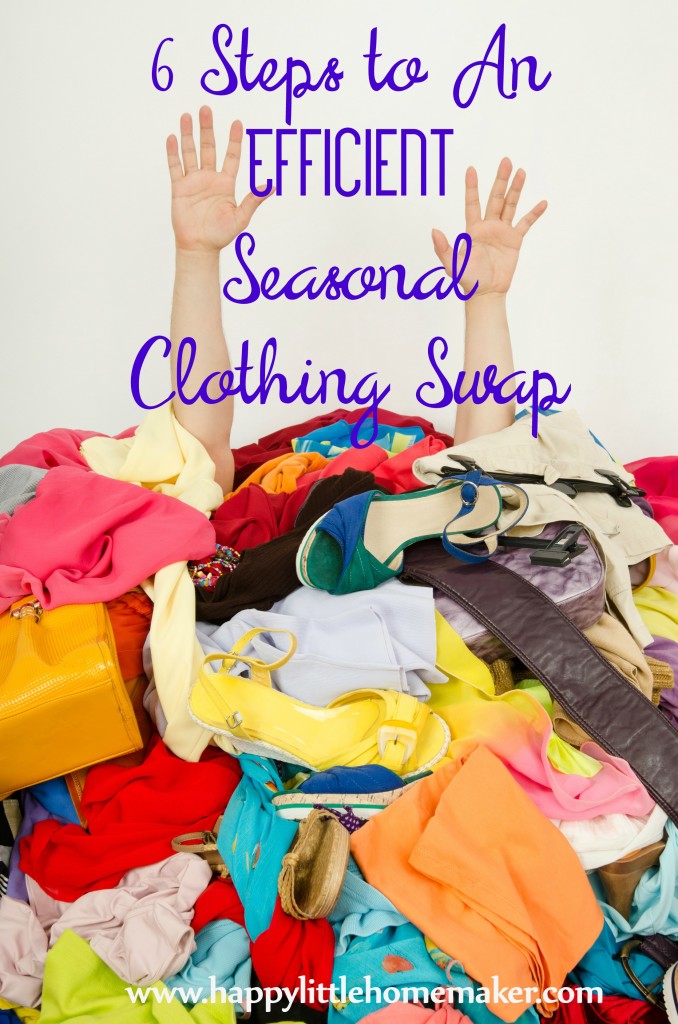 6 Steps to an Efficient Seasonal Clothing Swap