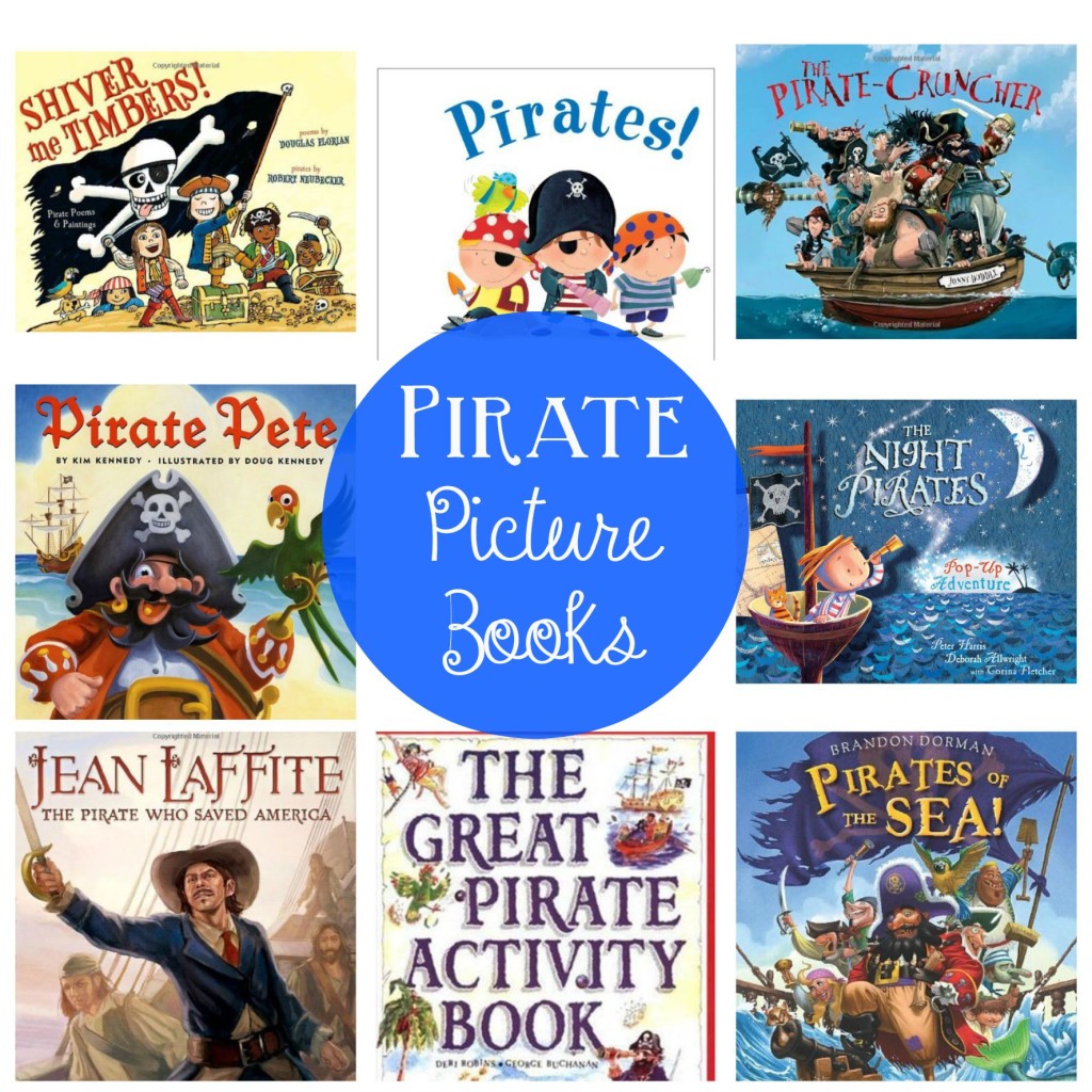 8 Pirate Picture Books for Talk Like a Pirate Day