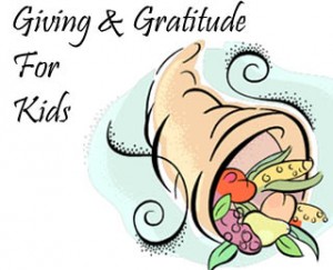 Giving-Gratitude for Kids