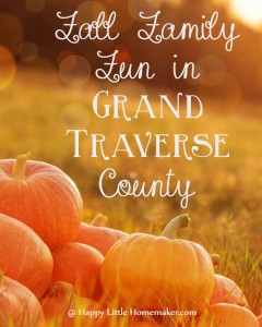 fall family fun in Grand Traverse County
