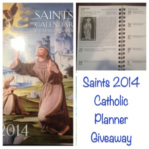 saints calendar header
